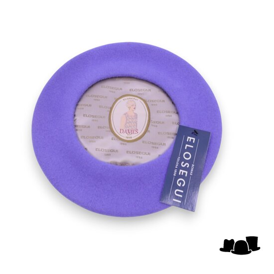 elosegui alpino baret model 12.5 merino wolvilt ciclamino paars 