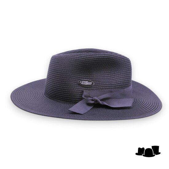 house of ord summer fedora sienna charcoal black