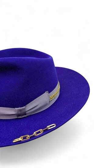 jos van dijck fedora virginia bespoke haarvilt violet royale