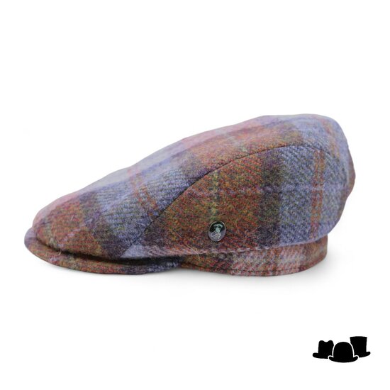 city sport ivy pet 92 british tweed ruit blauw oranje