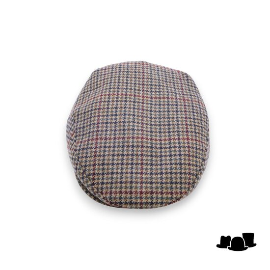 city sport engelse pet 9 british tweed houndstooth beige