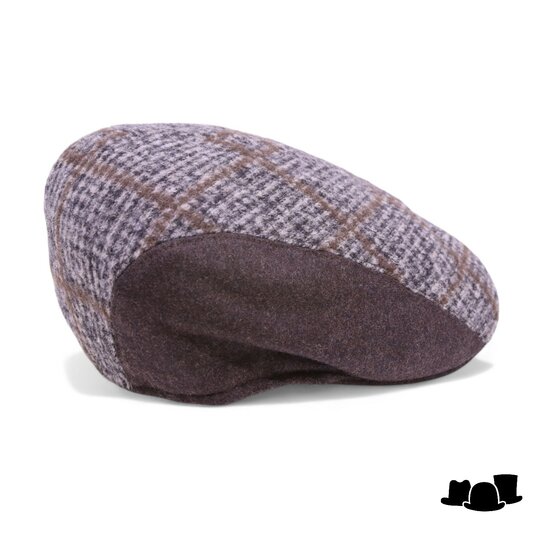 portaluri ivy pet split cashmere mix check bruin