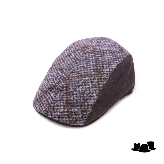 portaluri ivy pet split cashmere mix check bruin