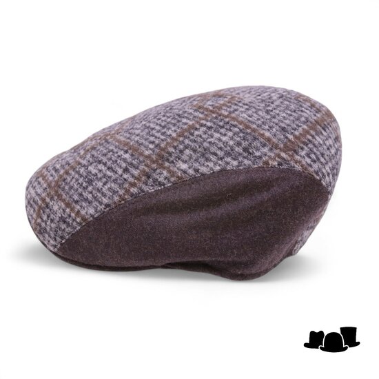 portaluri ivy pet split cashmere mix check bruin