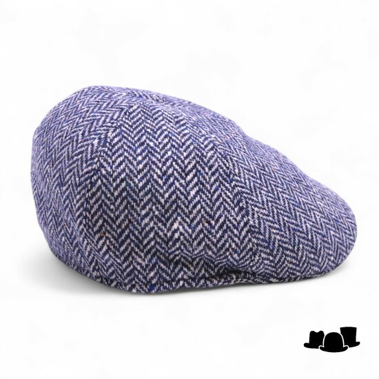 portaluri ivy pet six panel deep wol visgraat blauw