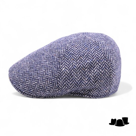 portaluri ivy pet six panel deep wol visgraat blauw