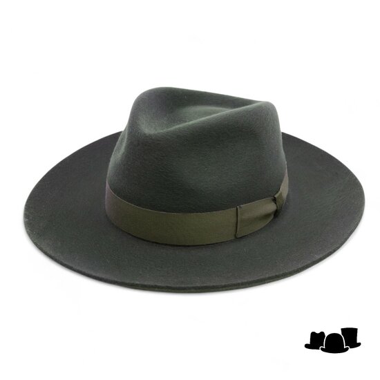 jos van dijck fedora quest cashmere donkergroen