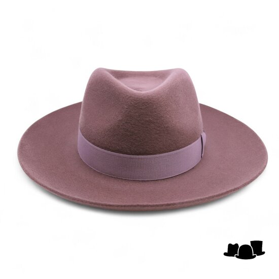 jos van dijck fedora quest cashmere dark vintage pink