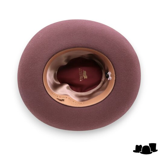 jos van dijck fedora quest cashmere dark vintage pink