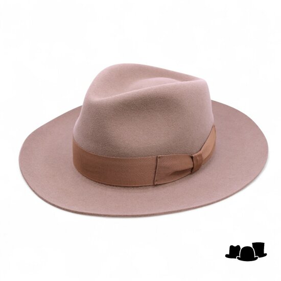 jos van dijck fedora quest haarvilt beige