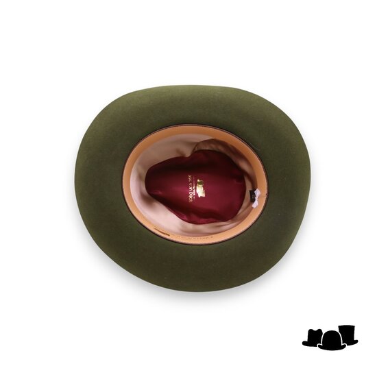 jos van dijck fedora quest haarvilt forest green