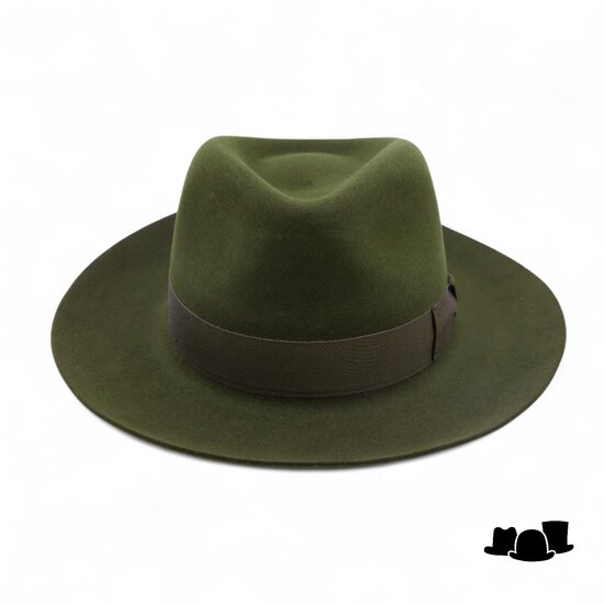 jos van dijck fedora quest haarvilt forest green