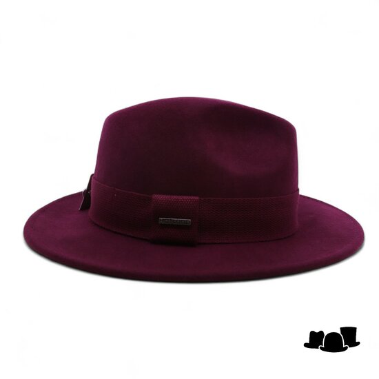 hatland fedora cathy wolvilt bordeaux