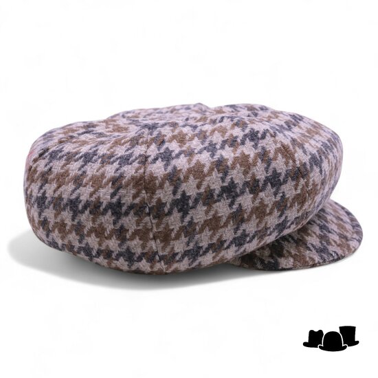 alfonso deste ballonpet krizia wol cashmere mix pdp grijs beige