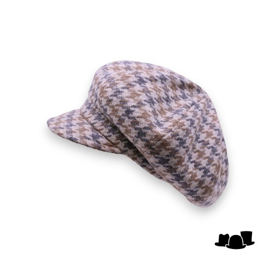 alfonso deste ballonpet krizia wol cashmere mix pdp grijs beige