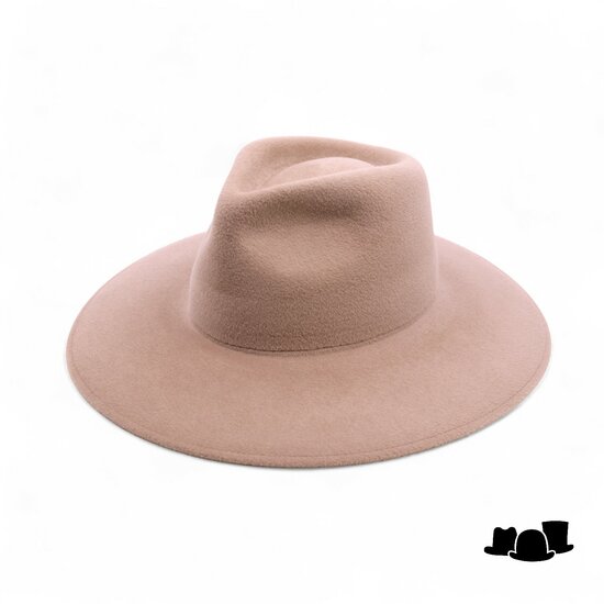 jos van dijck fedora 9100 anniversary edition velour soft camel