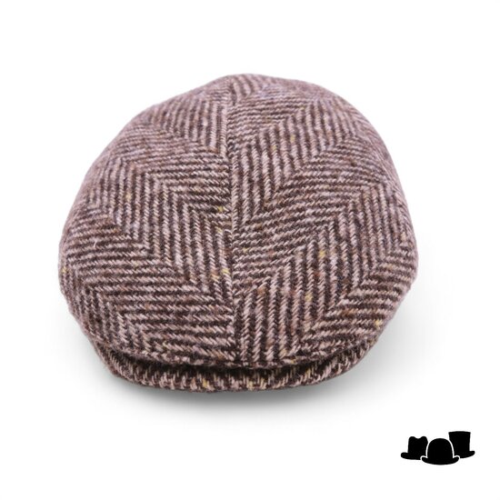 alfonso deste ivy pet berlino visgraat grof beige bruin