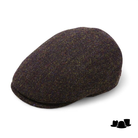 alfonso deste ivy pet ionio harris tweed spikkel groen 