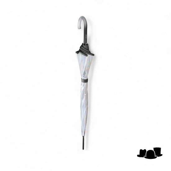 knirps paraplu c760 transparent stardust black
