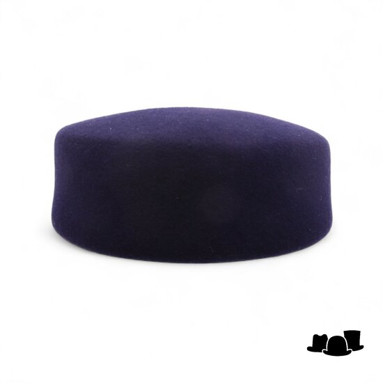 weba pillbox 1153 wolvilt marine blauw