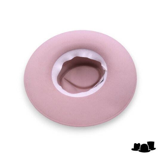 weba hats fedora 1274 velourvilt oyster