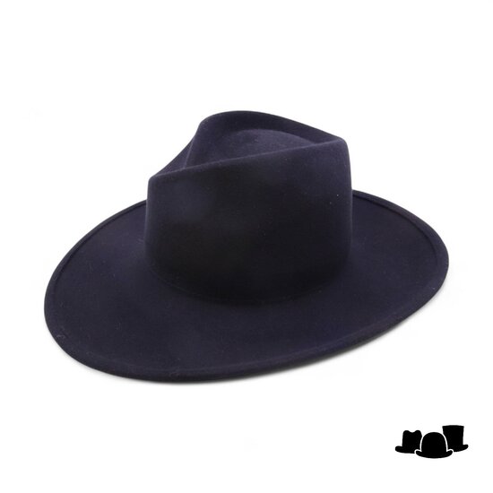 weba hats fedora 1274 wolvilt zwart
