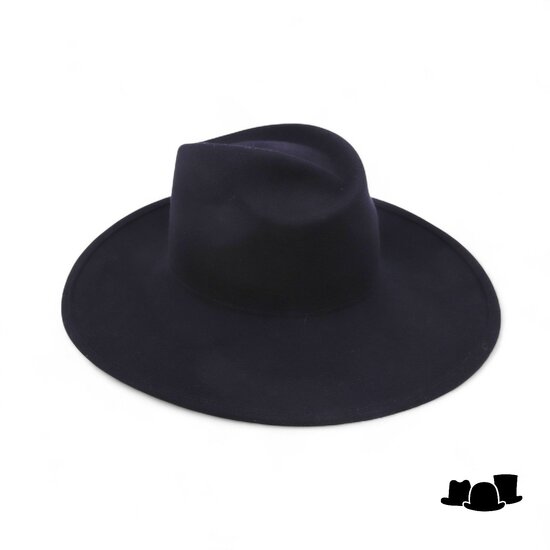 weba hats fedora 1274 wolvilt zwart