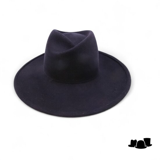 weba hats fedora 1274 wolvilt zwart