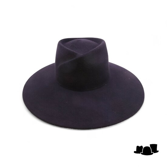 weba hats fedora 1487 wolvilt zwart