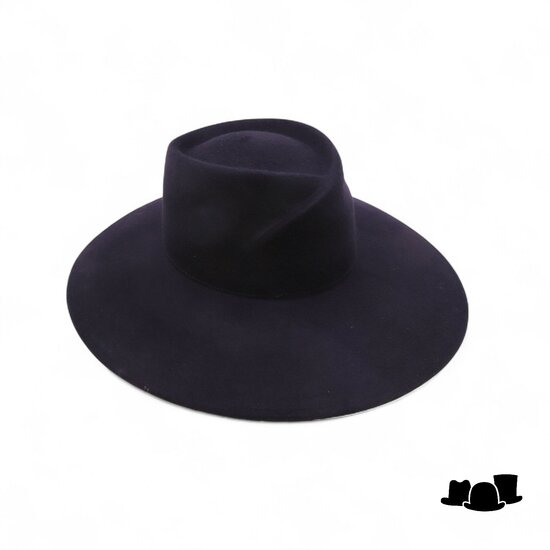 weba hats fedora 1487 wolvilt zwart