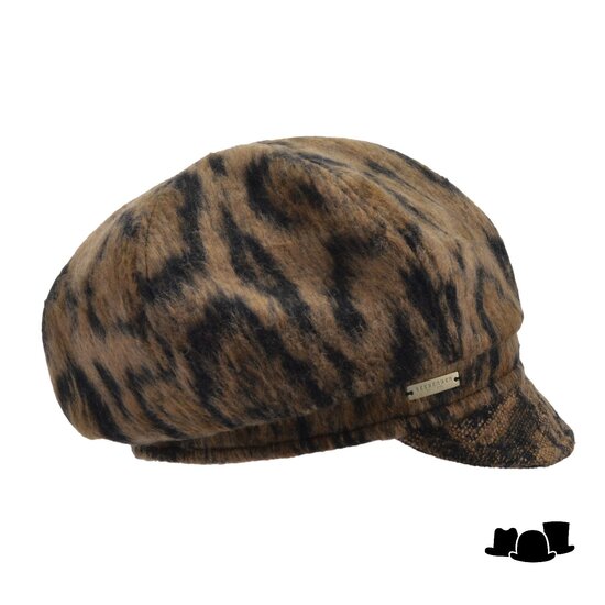seeberger ballonpet leopard po camel black