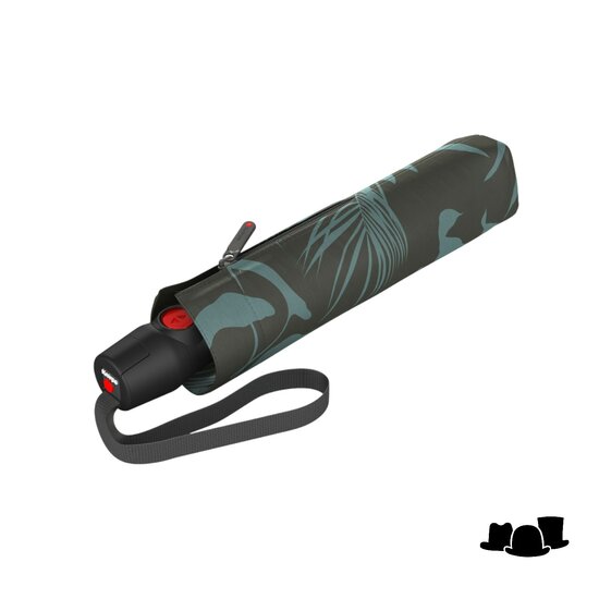 knirps paraplu t200 medium duomatic botany olive