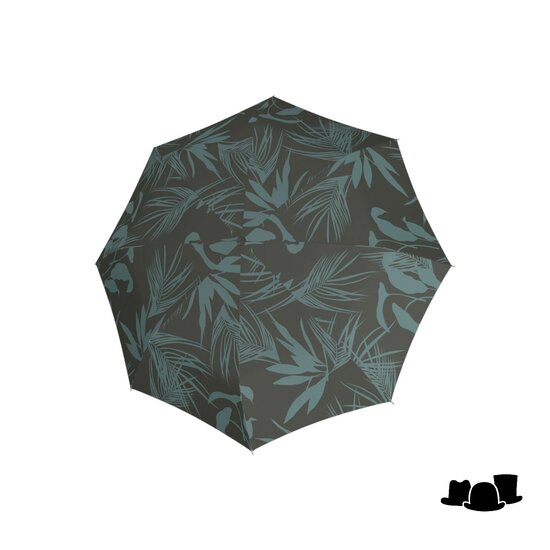 knirps paraplu t200 medium duomatic botany olive