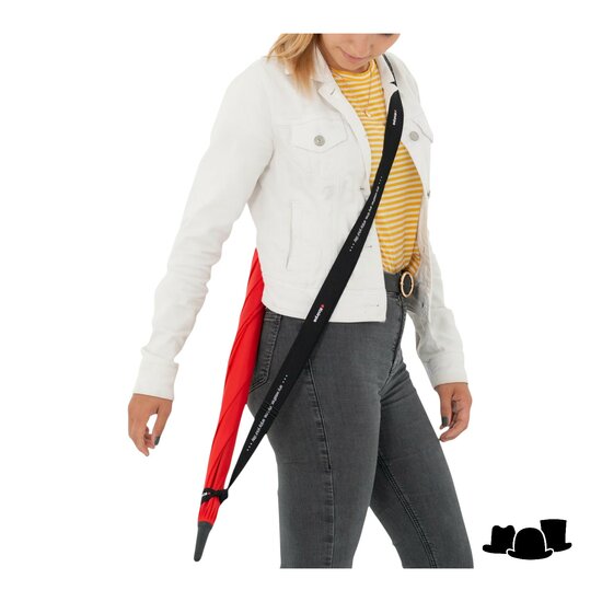 knirps umbrella2go lanyard black