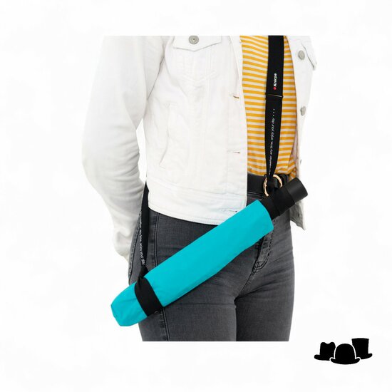 knirps umbrella2go lanyard black