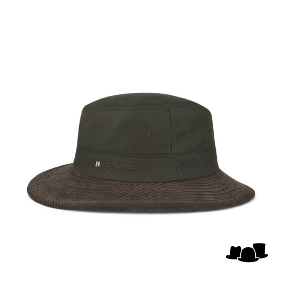 Hatland Bucket Duncan Waxed Cotton Olive