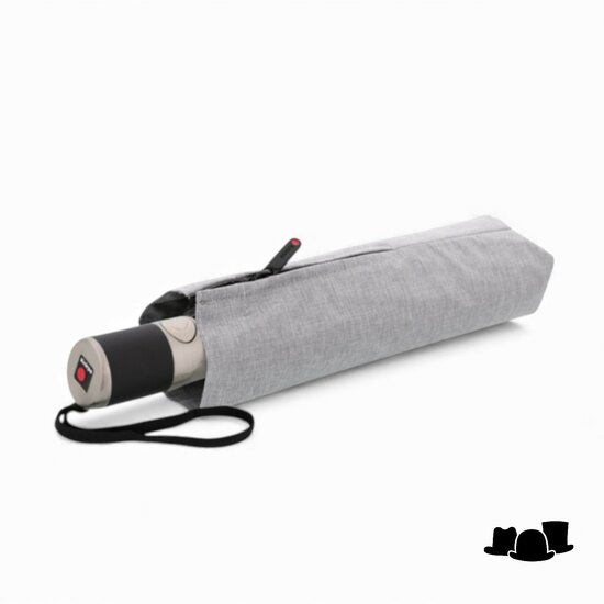 knirps paraplu c241 chrome melange grey