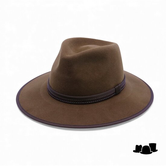 red dust hats wildridge haarvilt tobacco