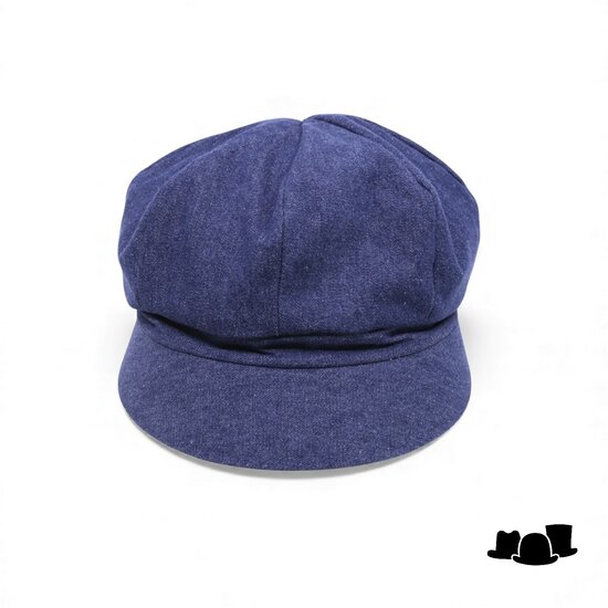 bedacht dubbelzijdig ballonpet ansen blauw en bordeaux