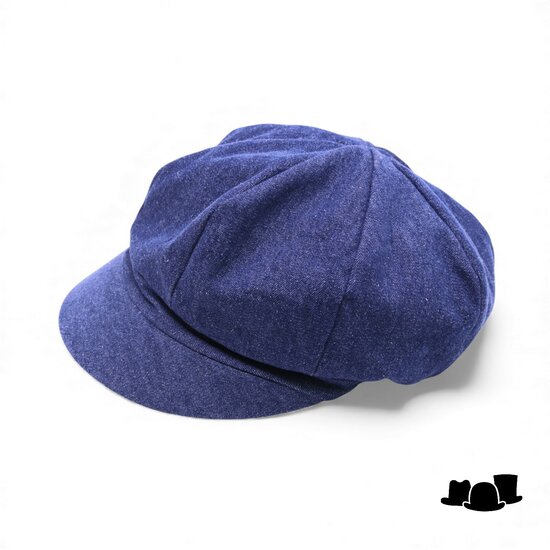 bedacht dubbelzijdig ballonpet ansen blauw en bordeaux