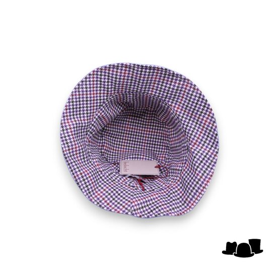 bedacht regen hoed vernice lak baby blue