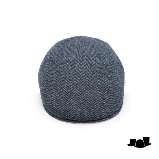 borsalino ivy pet crossover parigi scheerwol zijde mix visgraat groen