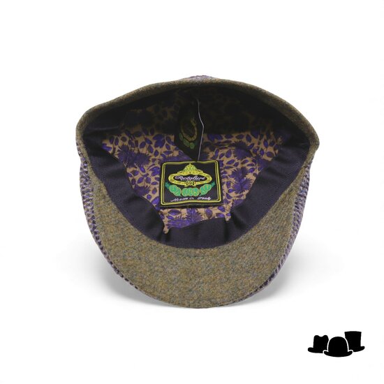 portaluri ivy pet split wol keper contrast groen