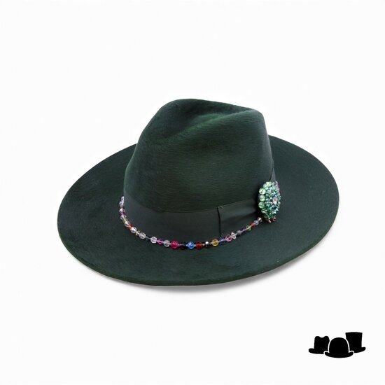 jos van dijck bespoke fedora beadline luccia verde