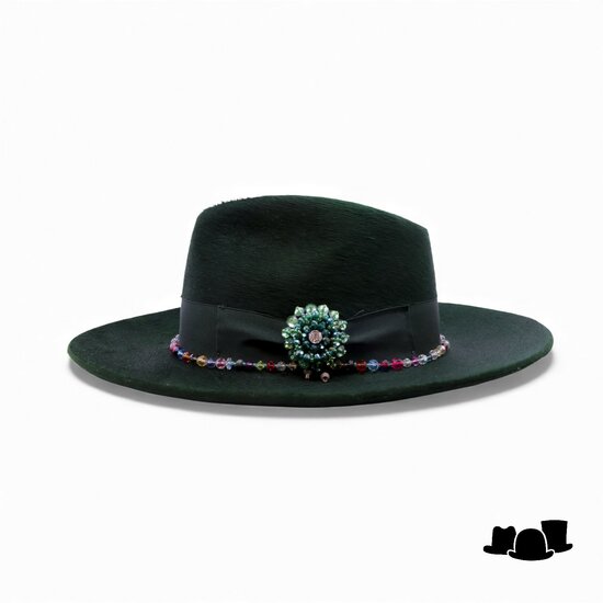 jos van dijck bespoke fedora beadline luccia verde
