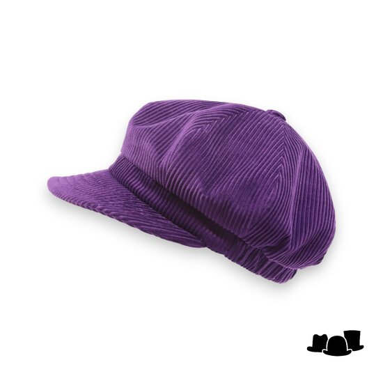 jos van dijck ballonpet corduroy alis99 paars