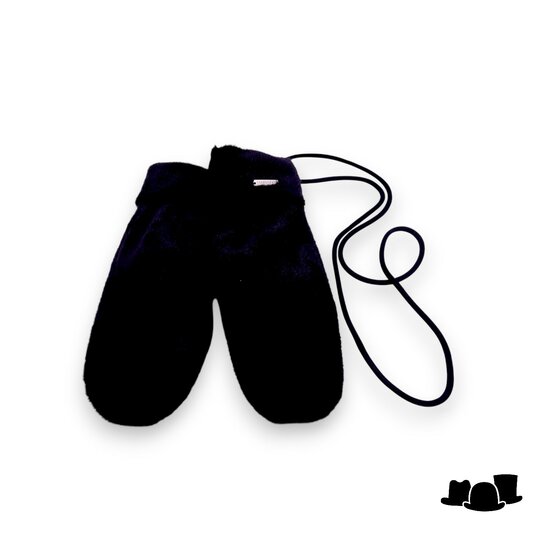 seeberger wanten mittens faux fur black