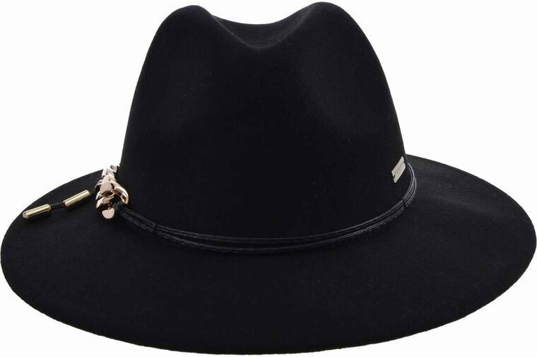 seeberger fedora wolvilt chain black