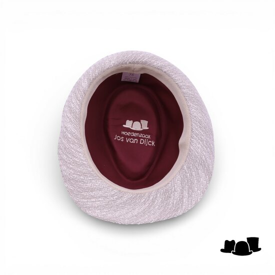 jos van dijck trilby katoen double grosgrain sand