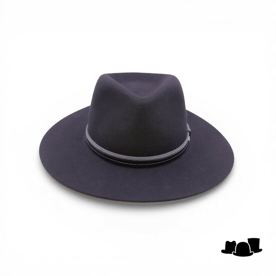 panizza fedora latina 27 wolvilt zwart